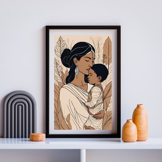 Flüstern der Liebe einer Mutter Poster