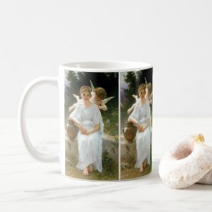 Flüstern der Liebe, Erste Reverie von Bouguereau Kaffeetasse