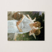 Flüstern der Liebe, Erste Reverie von Bouguereau Puzzle (Horizontal)