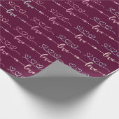 Flüstern der Liebe Geschenkpapier (Ecke)