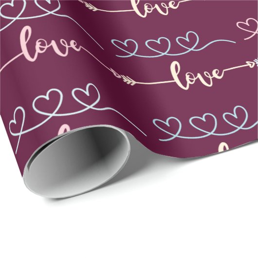 Flüstern der Liebe Geschenkpapier (Rolleneckpunkt)