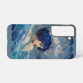 Flüstern der Meeresgöttin Samsung Galaxy Hülle (Rückseite (Horizontal))