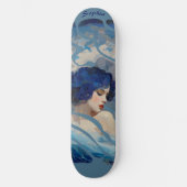 Flüstern der Meeresgöttin Skateboard (Vorderseite)