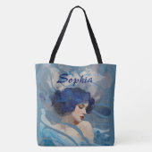 Flüstern der Meeresgöttin Tasche (Rückseite)