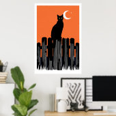 Flüstern der Nacht Poster (Heimbüro)