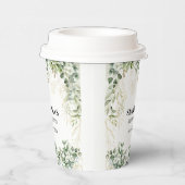 Flüstern der Natur: Botanisches Bliss-Brautparty Pappbecher (Rechts)
