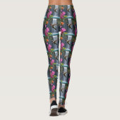 "Flüstern der Natur: Hummingbird, Wasserfall, Leggings (Rückseite)