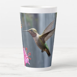 "Flüstern der Natur: Hummingbird, Wasserfall Milchtasse