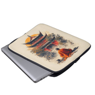 Flüstern der Pagode Laptopschutzhülle