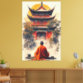 Flüstern der Pagode Leinwanddruck (Insitu (Wohnzimmer))