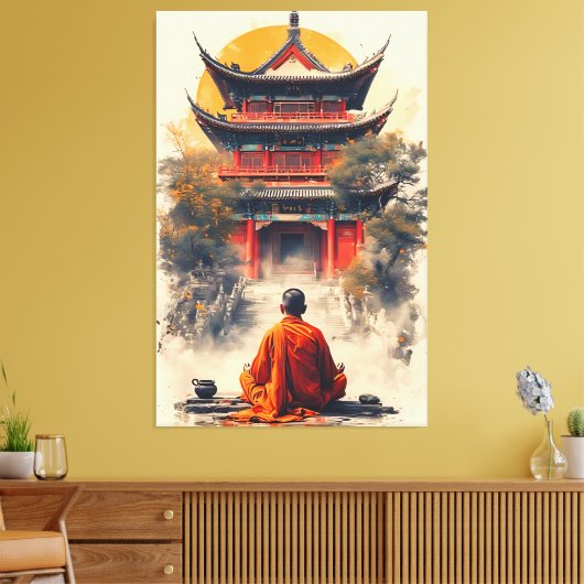 Flüstern der Pagode Leinwanddruck (Insitu (Wohnzimmer))