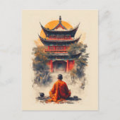 Flüstern der Pagode Postkarte (Vorderseite)
