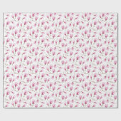 Flüstern der rosa Magnolie Geschenkpapier (Flach)