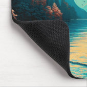 "Flüstern der Ruhe: Das Geistertor" Mousepad (Ecke)