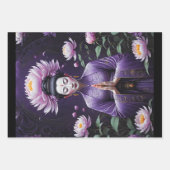 Flüstern der Ruhe - Set von 3 - Entkoppelung Geschenkpapier Set (Vorderseite)