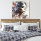 Flüstern der Stille: Eine Vision der Gnade Leinwanddruck (Insitu (Schlafzimmer))