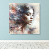 Flüstern der Stille: Eine Vision der Gnade Leinwanddruck (Insitu (Holzboden))