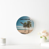 "Flüstern der Stille" Mauer Runde Wanduhr (Zuhause)