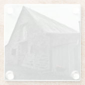 Flüstern der Vergangenheit Glasuntersetzer (Rückseite)