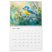 Flüstern der Wälder – Waldtiere in Aquarell Kalender (Mär 2027)