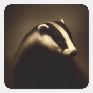 Flüstern der Waldweide Quadratischer Aufkleber