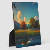 Flüstern der wilden Wiese Fotoplatte (Seite)