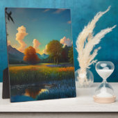 Flüstern der wilden Wiese Fotoplatte (Seite)