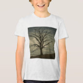 Flüstern der Withered Tri-Blend Shirt (Vorderseite)