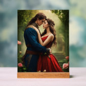 "Flüstern der Zeit: Eine romanische Fantasie" Acrylschild (Neutral)