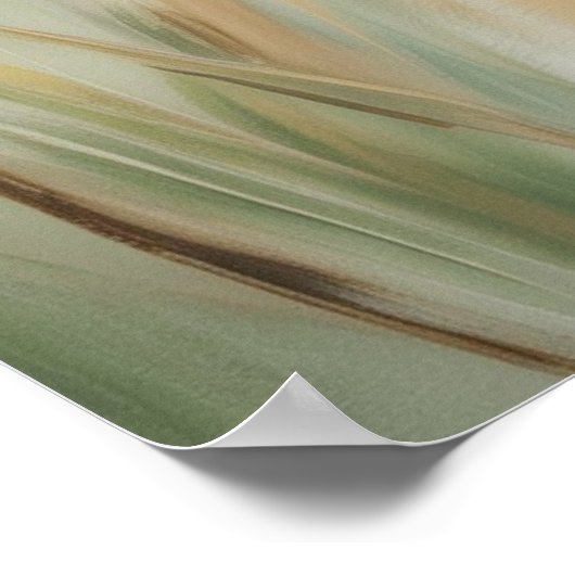 Flüstern der Zeit Poster (Ecke)