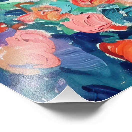 Flüstern des Blutes Fotodruck (Ecke)