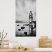 Flüstern des Bosporus Poster (Küche)