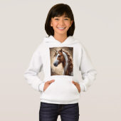 Flüstern des braunen und weißen Fantasievereins, Hoodie (Vorne ganz)