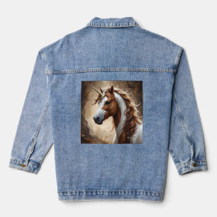 Flüstern des braunen und weißen Fantasievereins, Jeansjacke