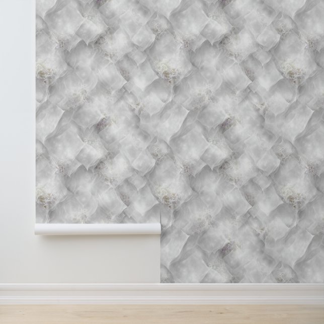 Flüstern des Frostschleiers Abstrakt Tapete (Anwendung)