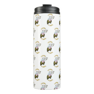 Flüstern des Frühlings Blumen T - Shirt - Romantis Thermosbecher