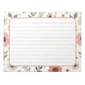 Flüstern des Frühlings Notizblock (Vorderseite)