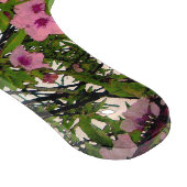 Flüstern des Frühlings: Wasserfarbener Rosa Blosso Schneidebrett (Ecke)