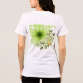 Flüstern des grünen Landes Tri-Blend Shirt (Rückseite)