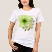 Flüstern des grünen Landes Tri-Blend Shirt (Vorderseite)