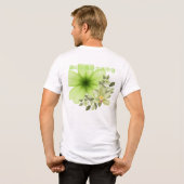Flüstern des grünen Landes Tri-Blend Shirt (Rückseite voll)