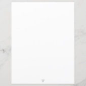 Flüstern des Herbstes unliniertes Papierblatt (Rückseite)