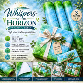Flüstern des Horizonts Geschenkpapier Set