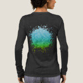 Flüstern des Horizonts Tri-Blend Shirt (Rückseite)