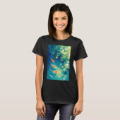 Flüstern des Koi-Teiches T-Shirt (Vorne ganz)