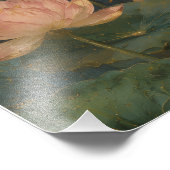 Flüstern des Lotus Fotodruck (Ecke)