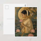 Flüstern des Lotus Postkarte (Vorne/Hinten)