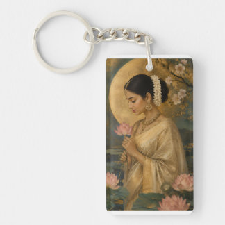 Flüstern des Lotus Schlüsselanhänger
