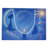 Flüstern des Mondes Große Geschenktüte (Rückseite)