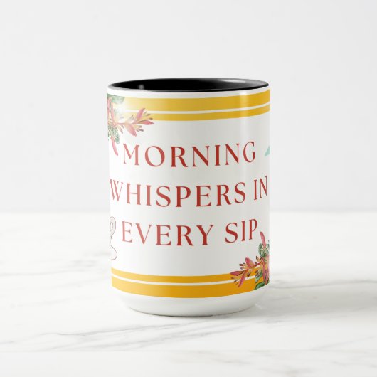 Flüstern des Morgens Tasse (Zentrum)